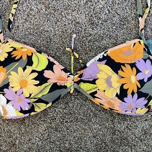Eidon Floral Push-up Bikini Top (NWT)